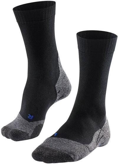 Falke tk2 cool anti-blaar dik lyocell functioneel materiaal wandelsokken heren zwart - maat 42-43 42 43