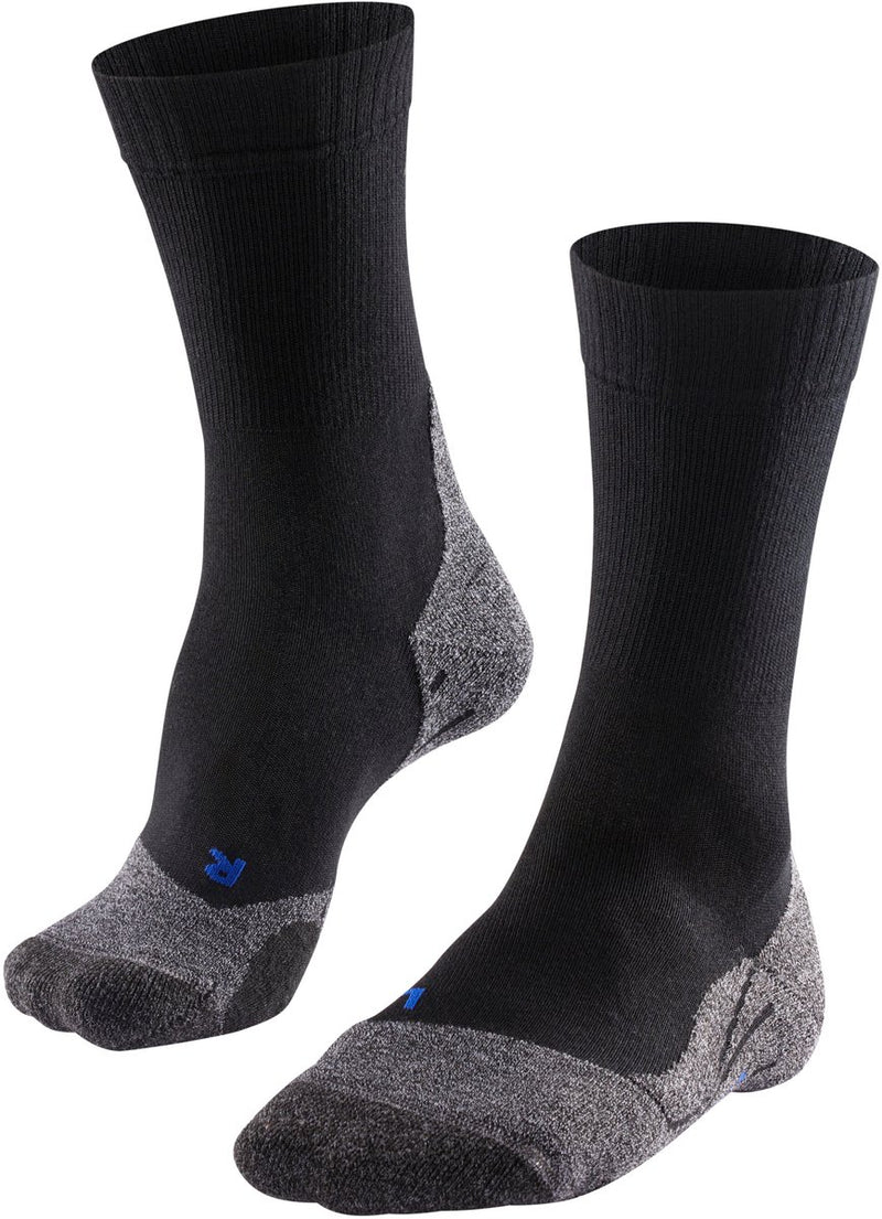 Falke tk2 cool anti-blaar dik lyocell functioneel materiaal wandelsokken heren zwart - maat 42-43