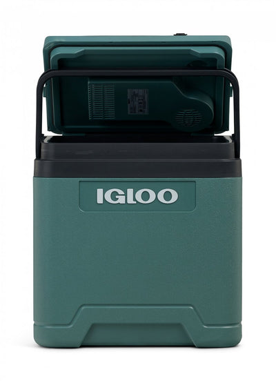 Igloo ie24 koelbox - 24l - ac- en dc-aansluitingen - 20°c onder de omgevingstemperatuur - eco - groen