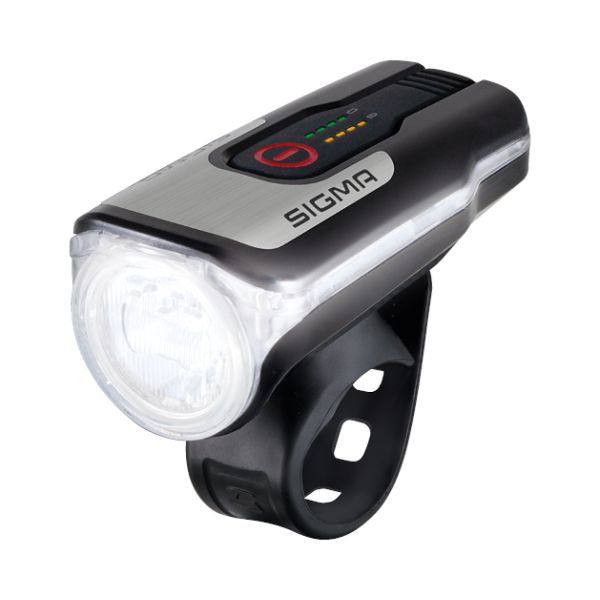 koplamp Aura 80 Lux led USB-oplaadbaar zwart