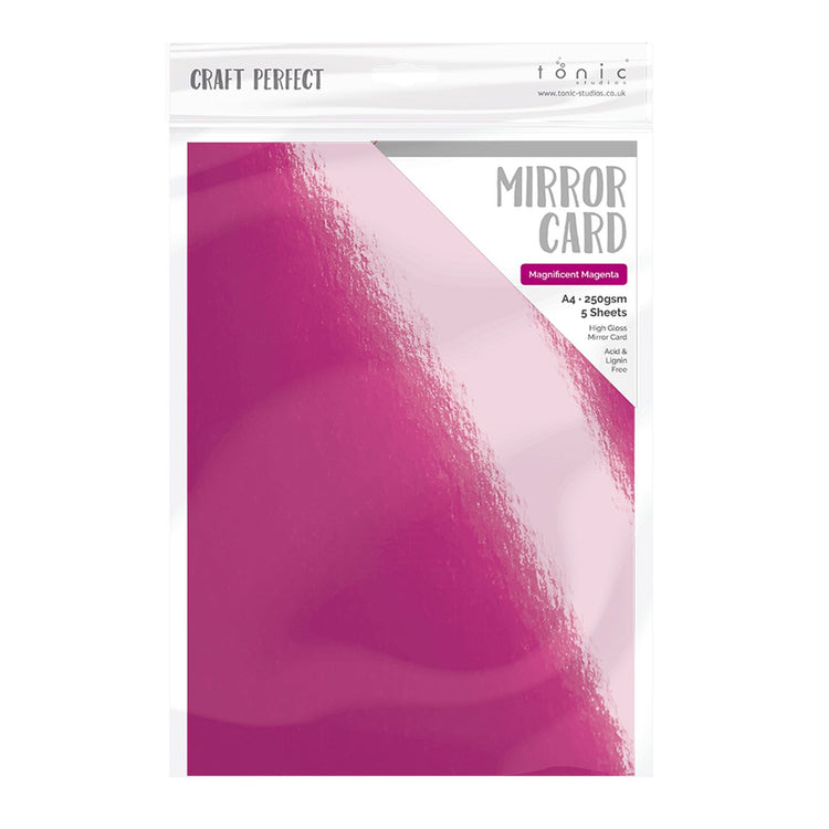 Craft perfect by tonic studios craft perfect • spiegel kaart magnifica magenta