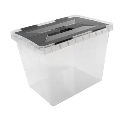 Sunware onyx opbergbox 25l transparant