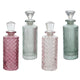 Decoris decoratief fles dia.5,1x17cm glas 4 assorti kleuren