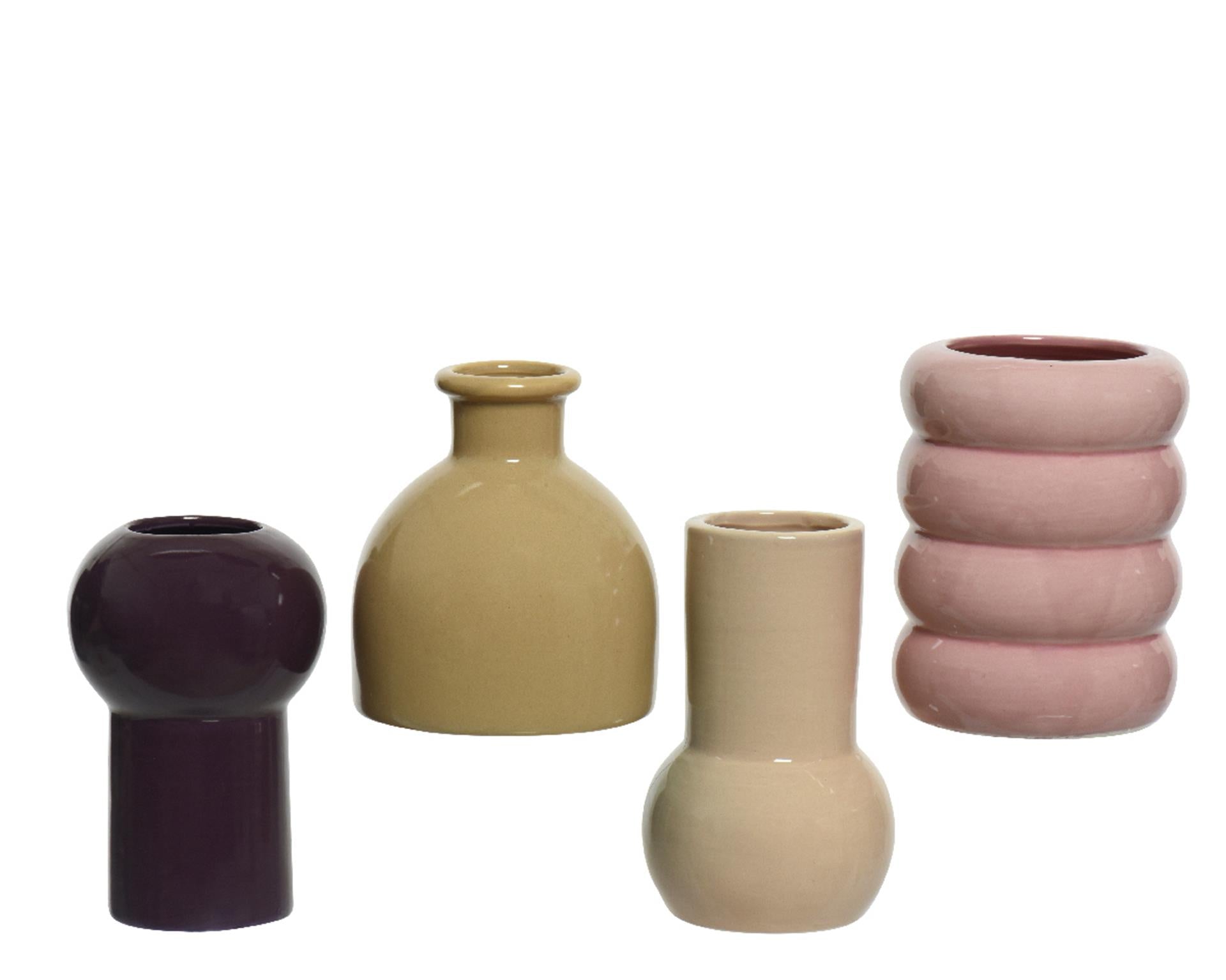 Decoris vaas porselein l8-w8-h12cm