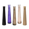 Decoris vaas recycled glas h32cm 5 assorti