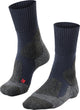 Falke tk1 anti-blaar dik wol functioneel materiaal wandelsokken heren blauw - maat 42-43