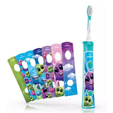 Philips hx6322 04 sonicare for kids elektrische tandenborstel groen wit - afbeelding 2