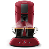 Philips hd6553 80 senseo original koffiepadapparaat rood - afbeelding 3