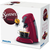 Philips hd6553 80 senseo original koffiepadapparaat rood - afbeelding 4