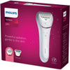 Philips bre730 00 series 8000 wet and dry epileerapparaat roze wit