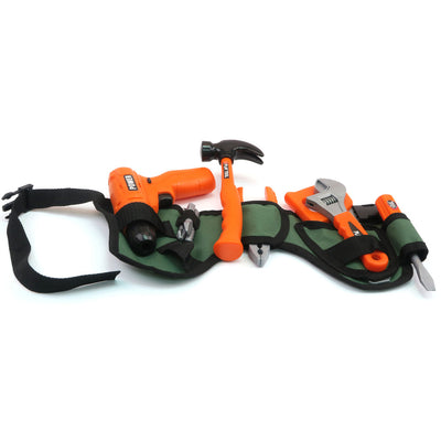 Basic gereedschapset met riem 10-delig