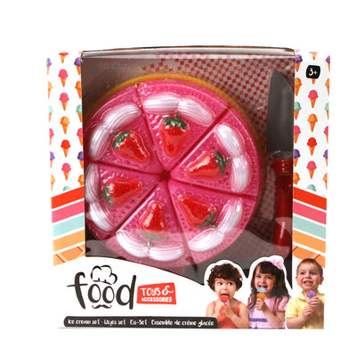 Basic food toys taart met taartschep
