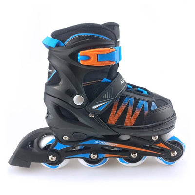 Alert Alert Inline Skates Maat 31-34 Blauw Oranje Zwart