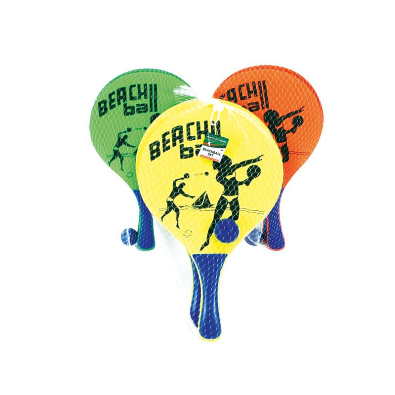 Alert houten beachball set verschillende uitvoeringen