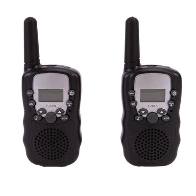 Basic science experiment t-388 walkie talkie + licht zwart