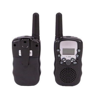 Basic science experiment t-388 walkie talkie + licht zwart