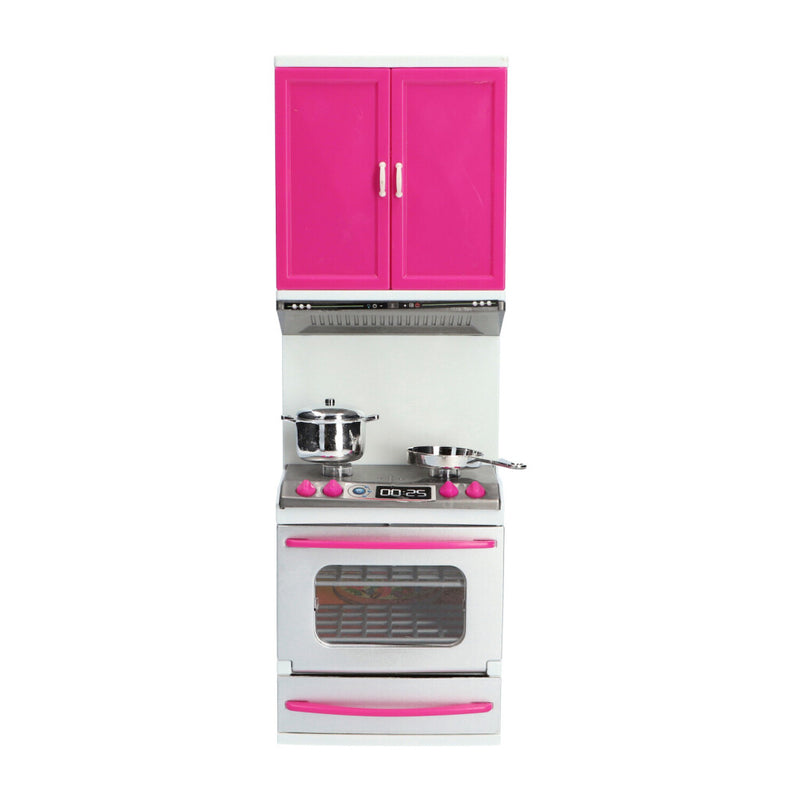 Fleur keuken speelset gasfornuis met oven en keukenkastje