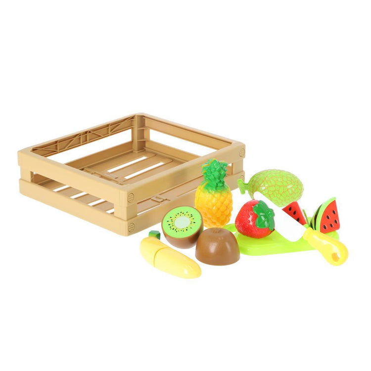 Basic fruit snijset met klittenband in kistje