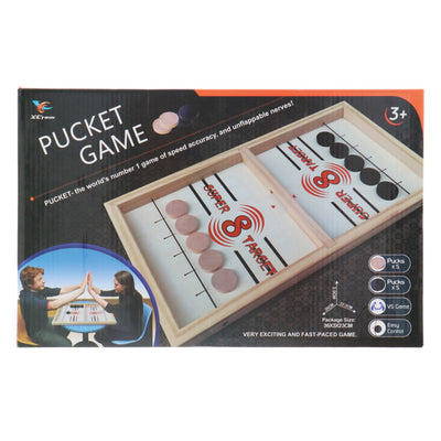Basic houten puckgame