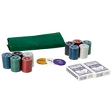 Merkloos sans marque pokerset in blik, 200-delig - afbeelding 2