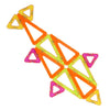Science magnetische tegels diverse vormen 77 delig 5,5 cm