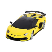 Kool speed rc lamborghini aventador svj roadster 1:24 + licht geel - afbeelding 4