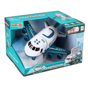 Overige merken vliegtuig city dreamliner 25x30 cm + licht en geluid - afbeelding 1