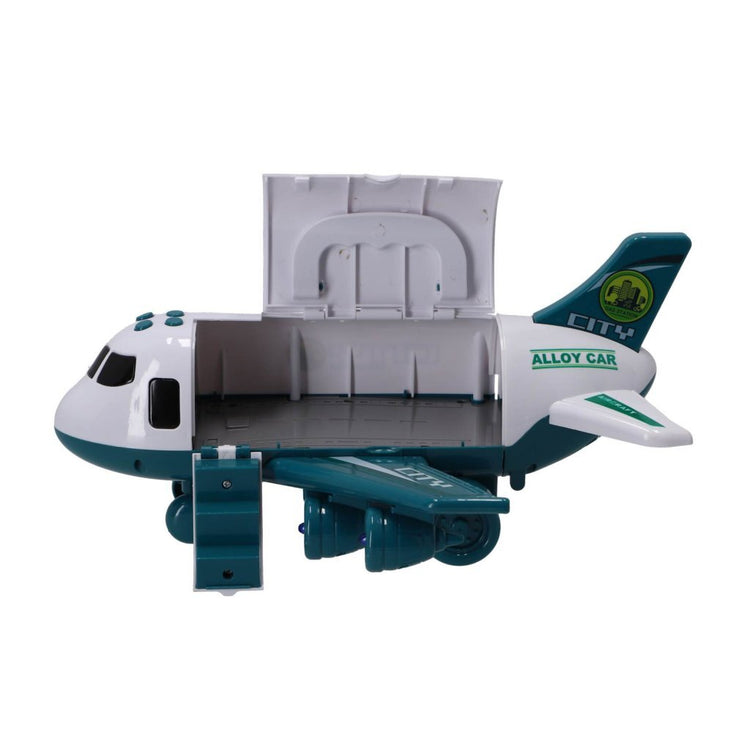 Overige merken vliegtuig city dreamliner 25x30 cm + licht en geluid