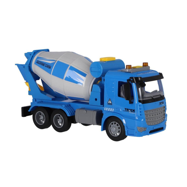 Betonmixer truck met licht en geluid