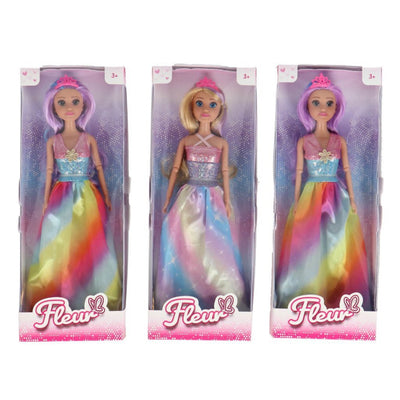 Fleur regenboog prinses pop assorti