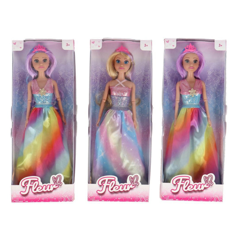 Fleur regenboog prinses pop assorti