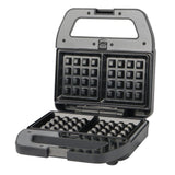 Daily home tosti wafelijzer set zwart - afbeelding 3