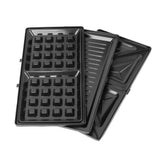 Daily home tosti wafelijzer set zwart - afbeelding 4
