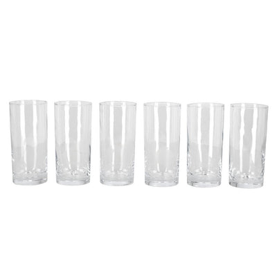 Daily home longdrinkglazen 280 ml 6 stuks transparant