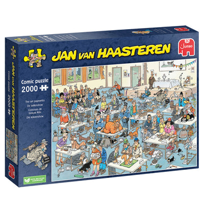 Jan van Haasteren Legpuzzel - Kattenshow, 2000st.