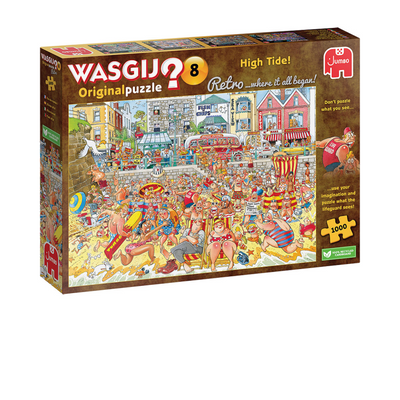 Jumbo wasgij retro original 8 - vloed! - puzzel - 1000 stukjes