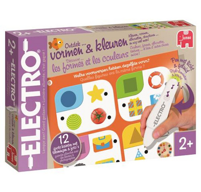 Jumbo electro wonderpen vormen kleuren educatief spel