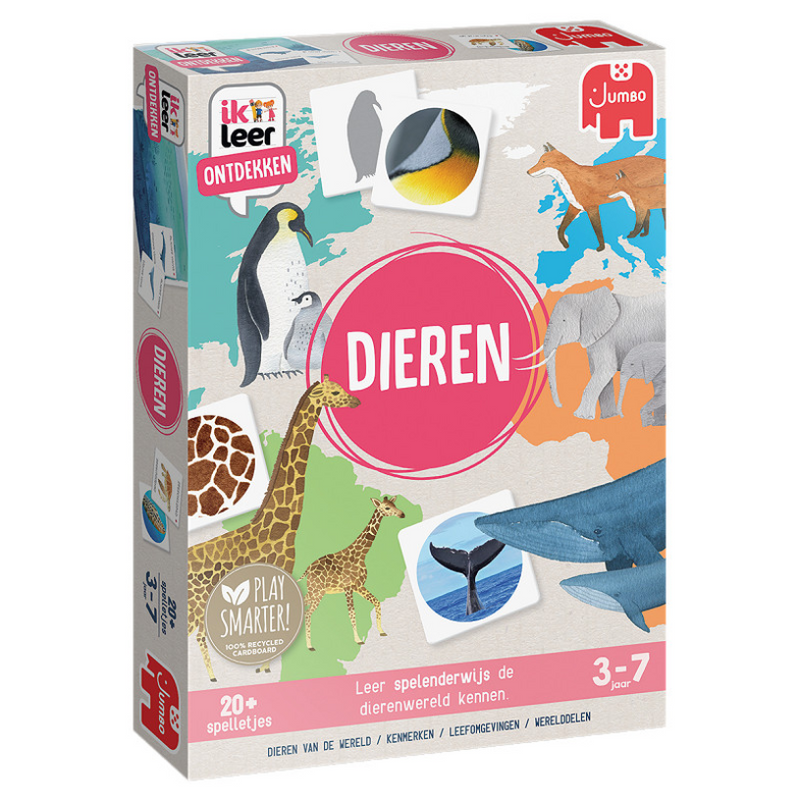 Jumbo ik leer ontdekken dieren educatief spel