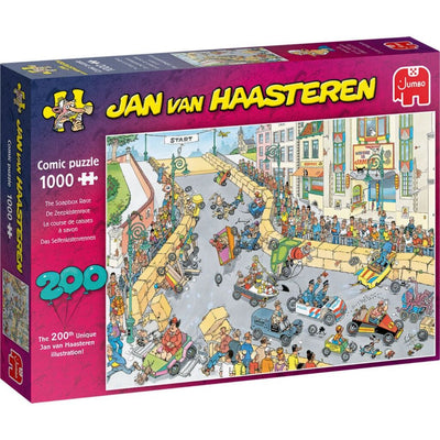 Jan van Haasteren Legpuzzel - De Zeepkistenrace, 1000st.