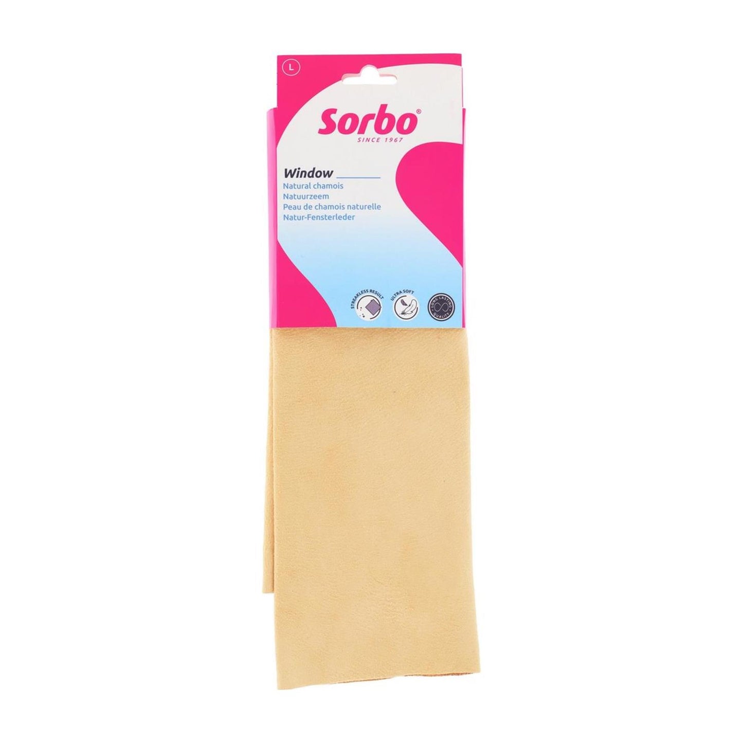 Sorbo natuurzeem l 35x52cm