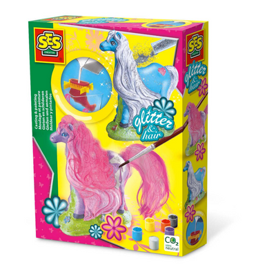 Ses creative ses gips gieten - paard met manen