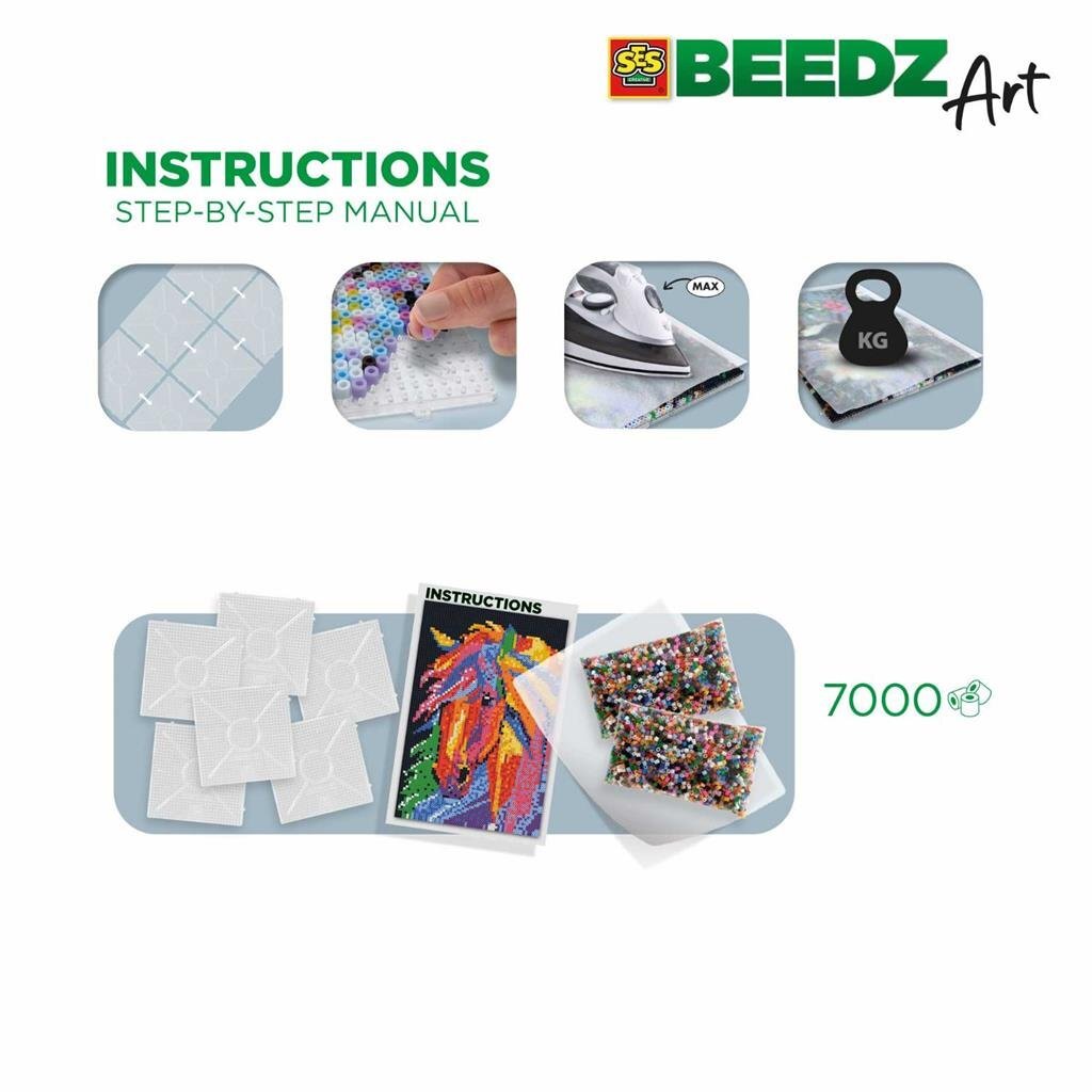 SES Creative Beedz Art Paard fantasie