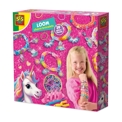 Ses unicorn - loom bedelarmbandjes