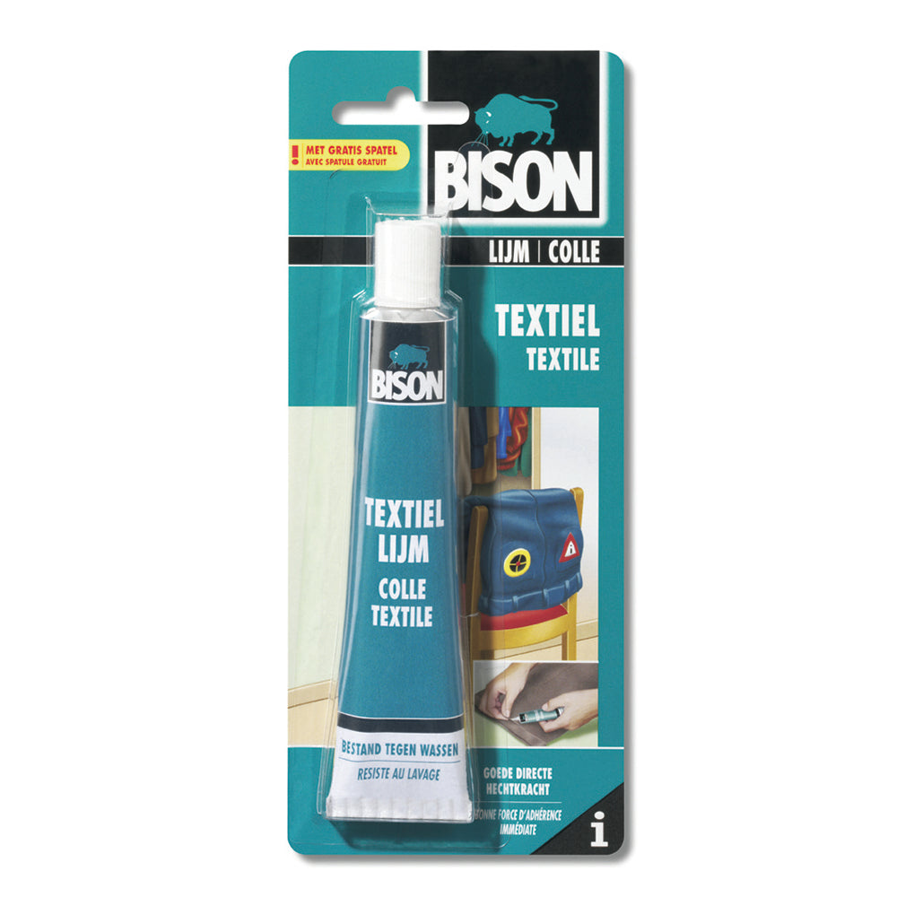Bison textiellijm 50 ml bestand tegen wassen