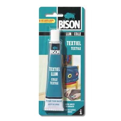 Bison textiellijm 50 ml bestand tegen wassen