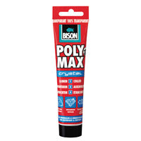 Bison Poly Max Crystal Express hangtube 115 g transparan