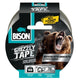 Bison grizzly tape zilver rol 10m x 5cm beestachtig krachtig
