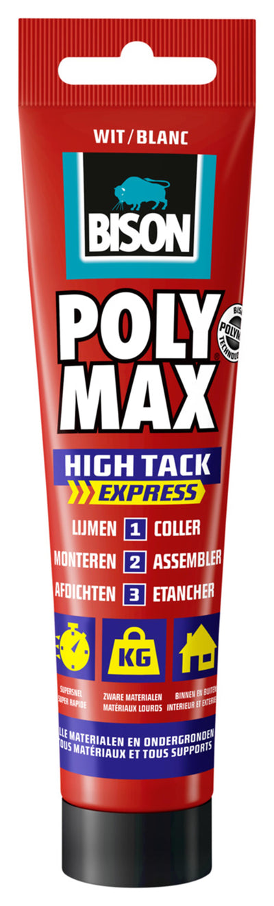 Bison poly max high tack express wit
