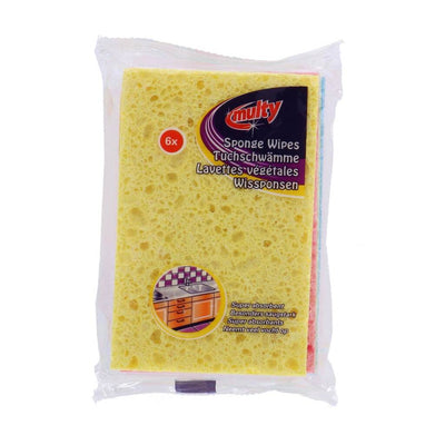 Multy wissponsen 6 stuks