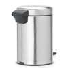 Brabantia pedaalemmer newicon 3l mattste
